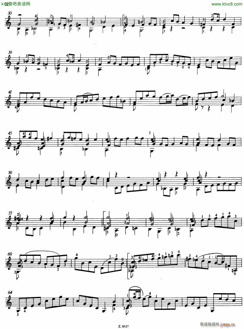 Bach JS BWV 1005 Sonata for Solo Violin in C(����V)30