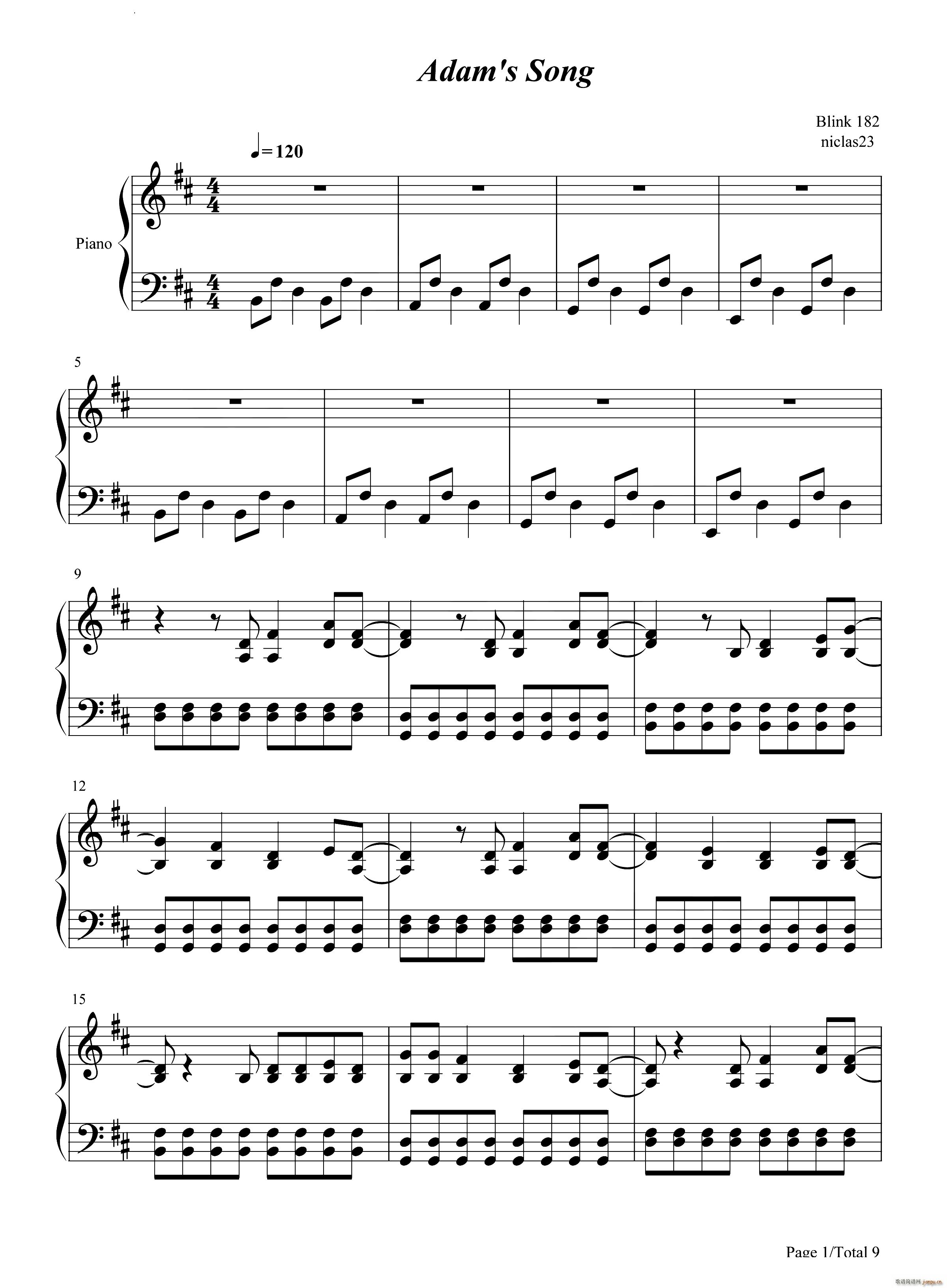 Adams Song(����V)1