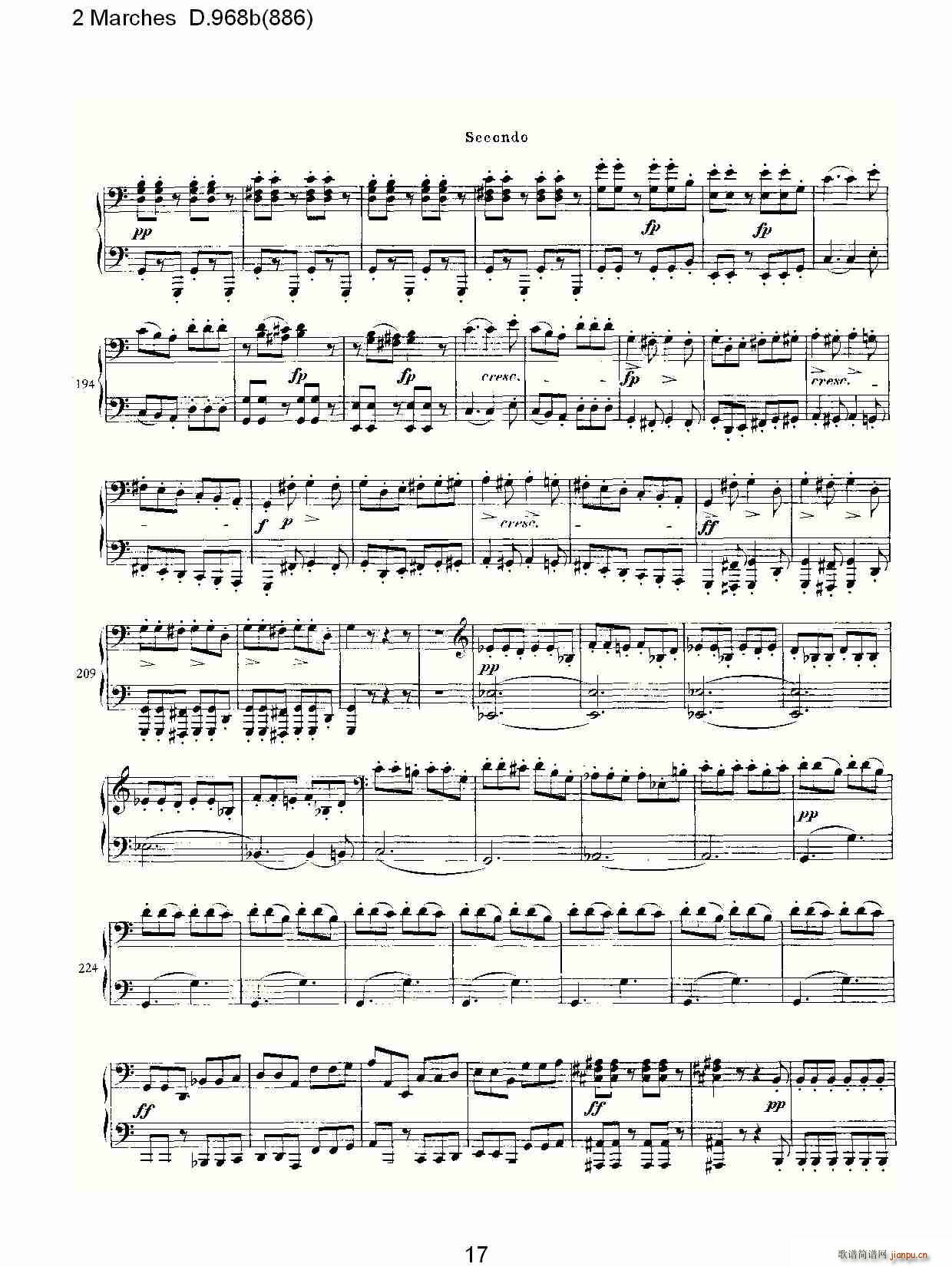 2 Marches D.968b(ʮ�ּ�����)17