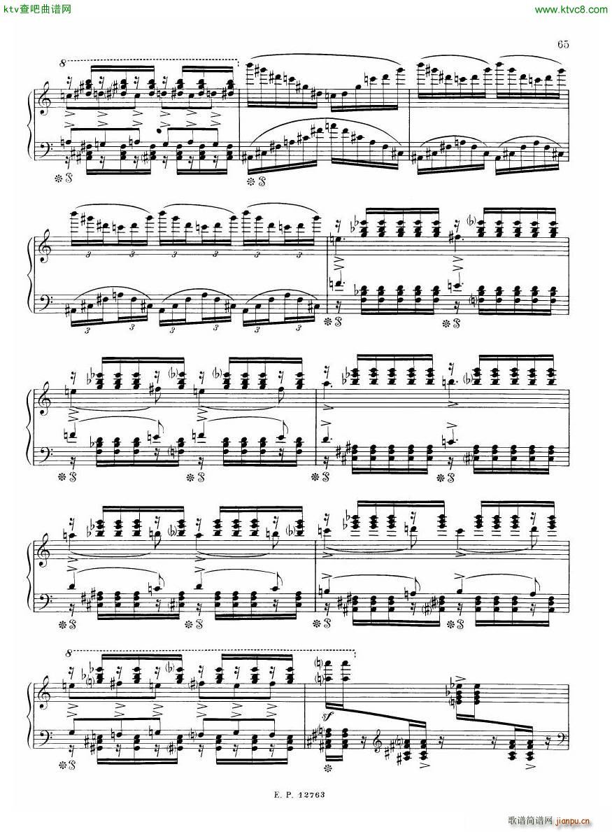 Russian Soviet Piano Music Album of 20th century ��(����V)10