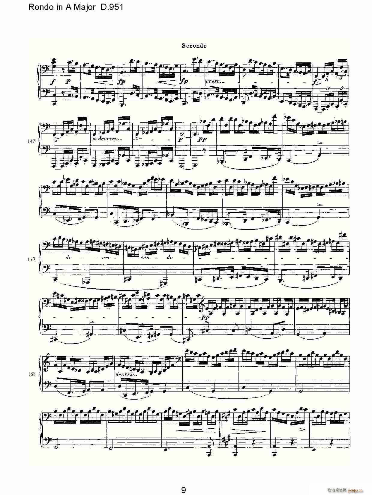 Rondo in A Major D.951(ʮ�ּ�����)9