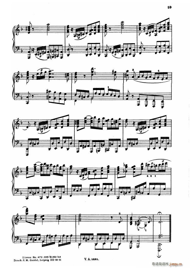 Corelli Album f��r Klavier Reinecke ��(����V)18