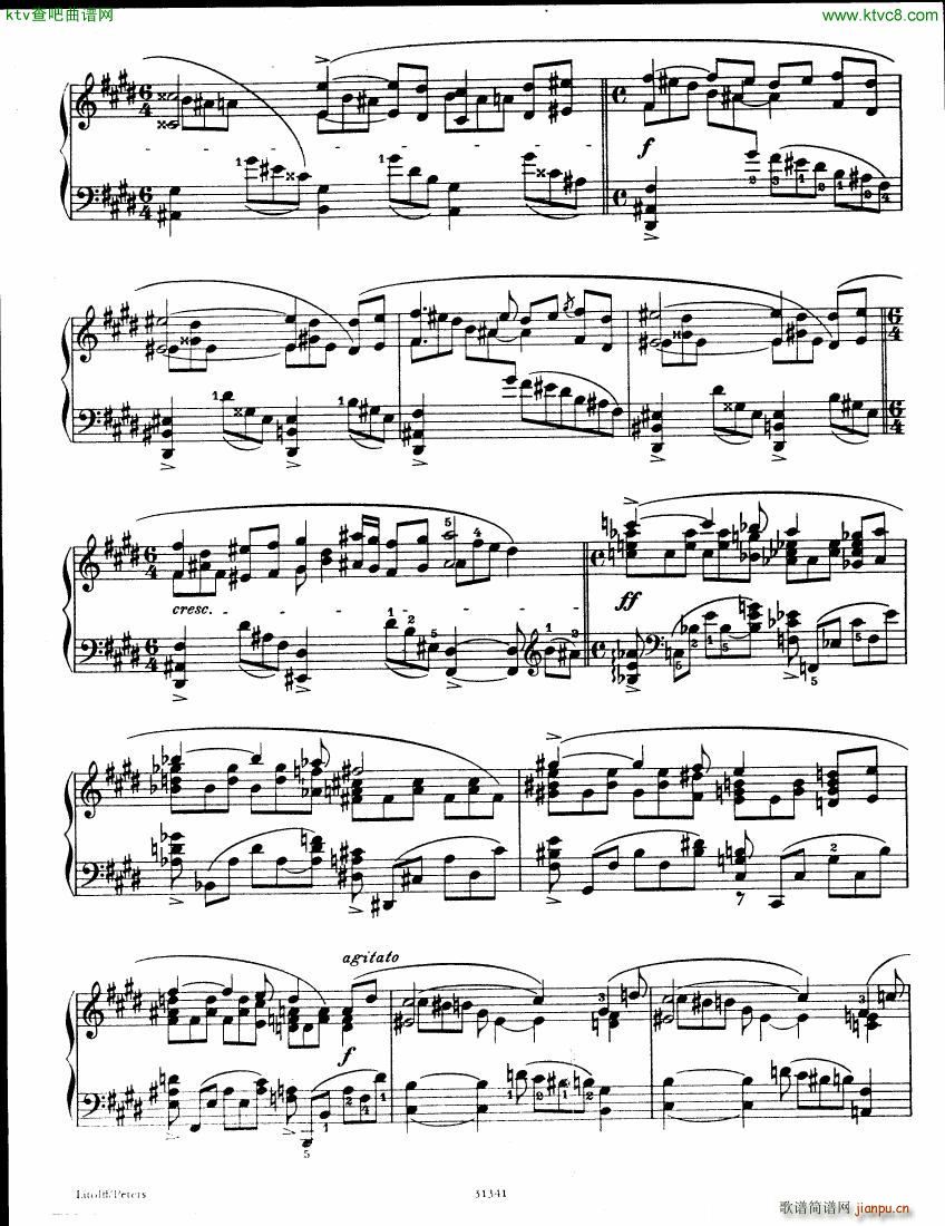 Bortkiewicz Op 42 Ballade and Op 46 Elegie(����V)17