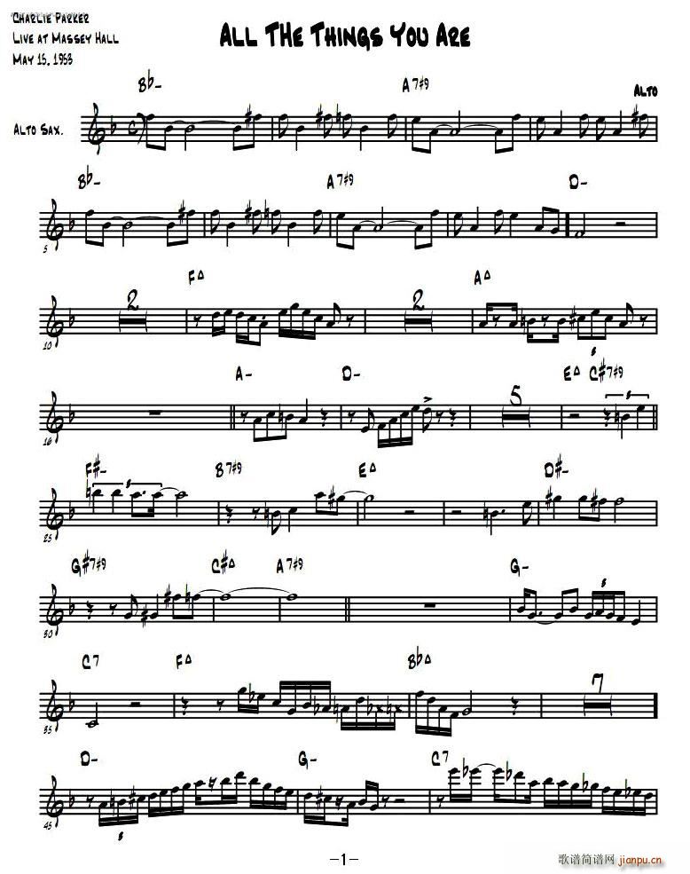 All The Things You Are(ʮ�ּ�����)1