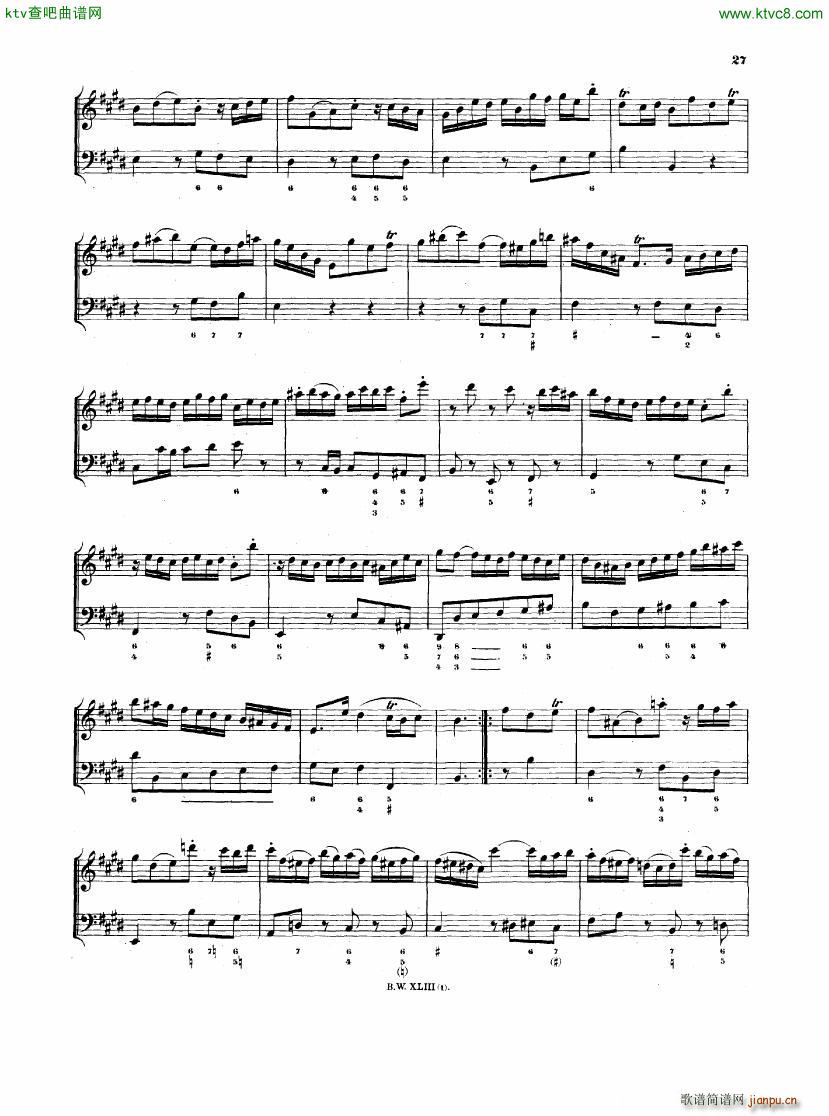 Bach JS BWV 1035 Flute Sonata in E(����V)7