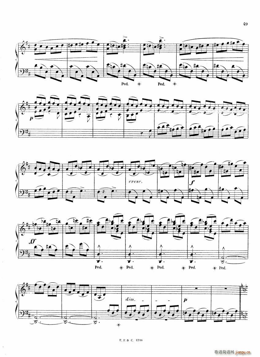 Chaminade 6 Etudes Op35 ��(����V)8