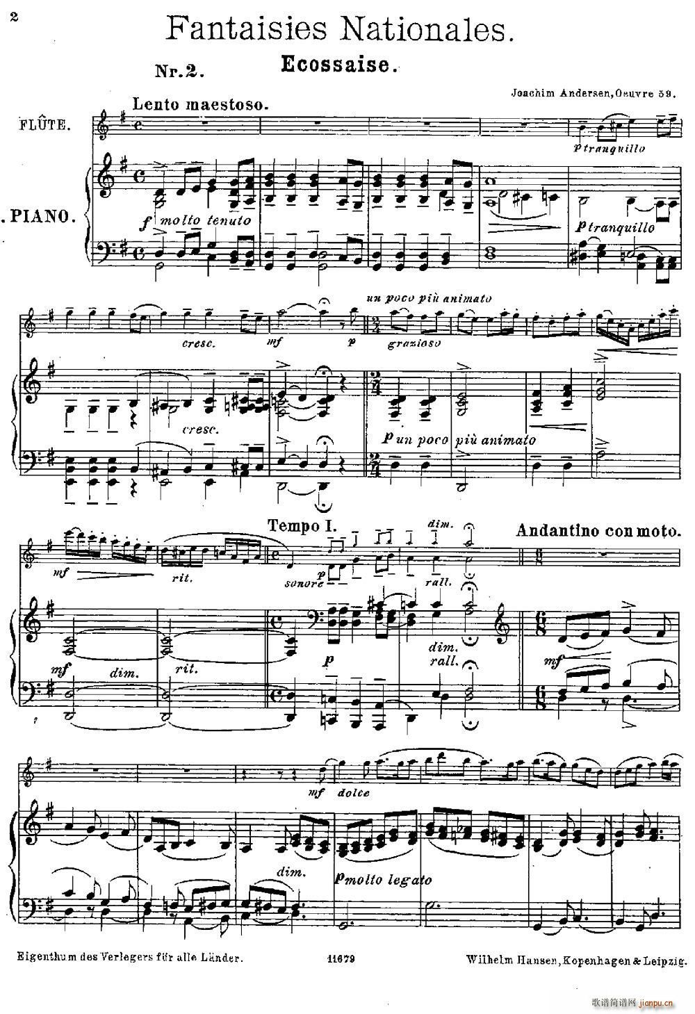 Fantaisies nationales Ecossais Op 59 No 2 �L(ch��ng)�� ��ٰ���(����V)1