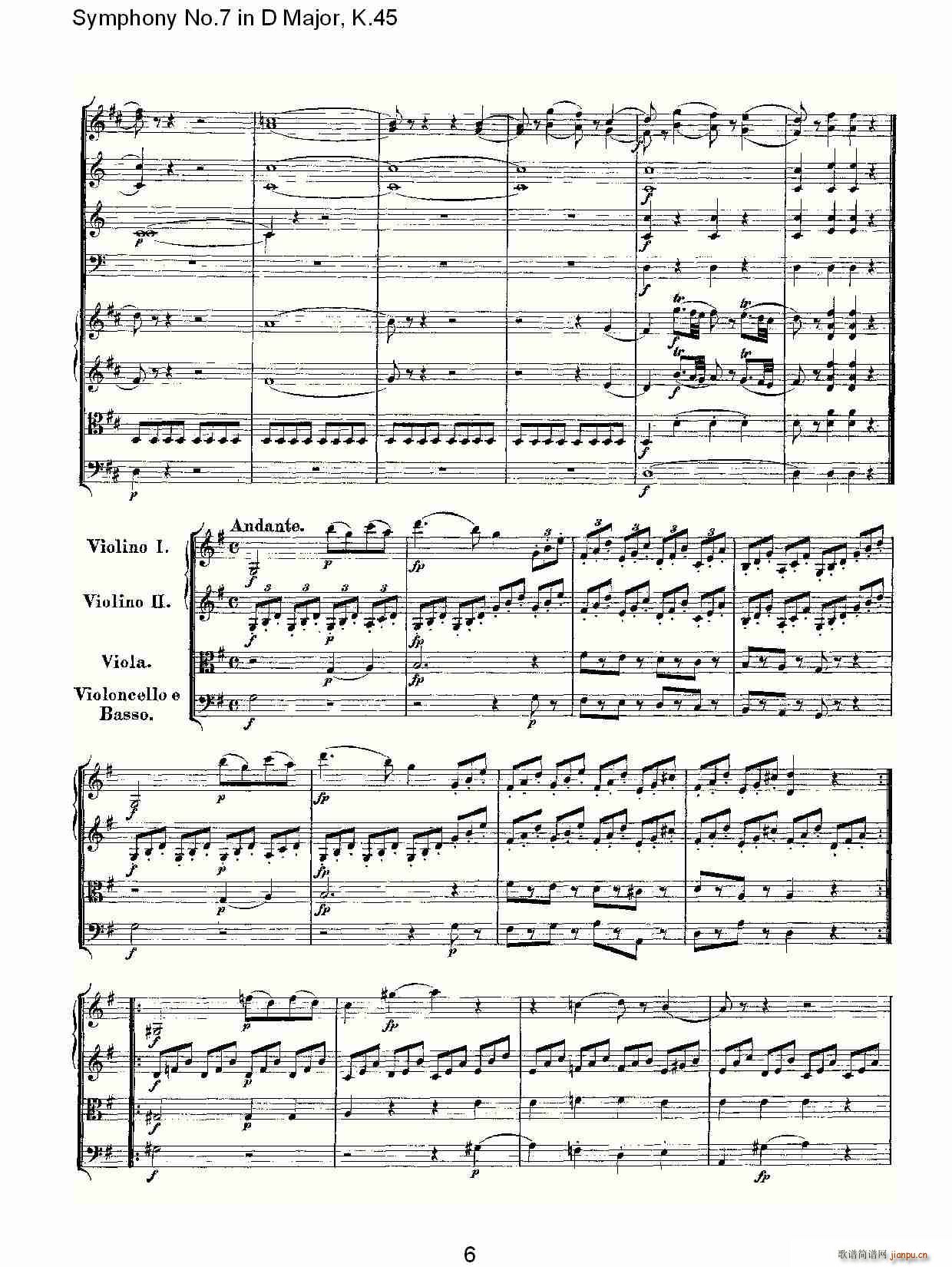 Symphony No.7 in D Major, K.45(ʮ�ּ�����)6