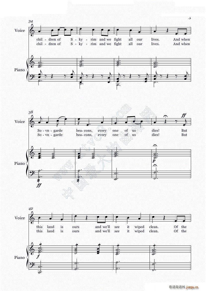 Age of Oppression Aggression Voice Piano(����V)3