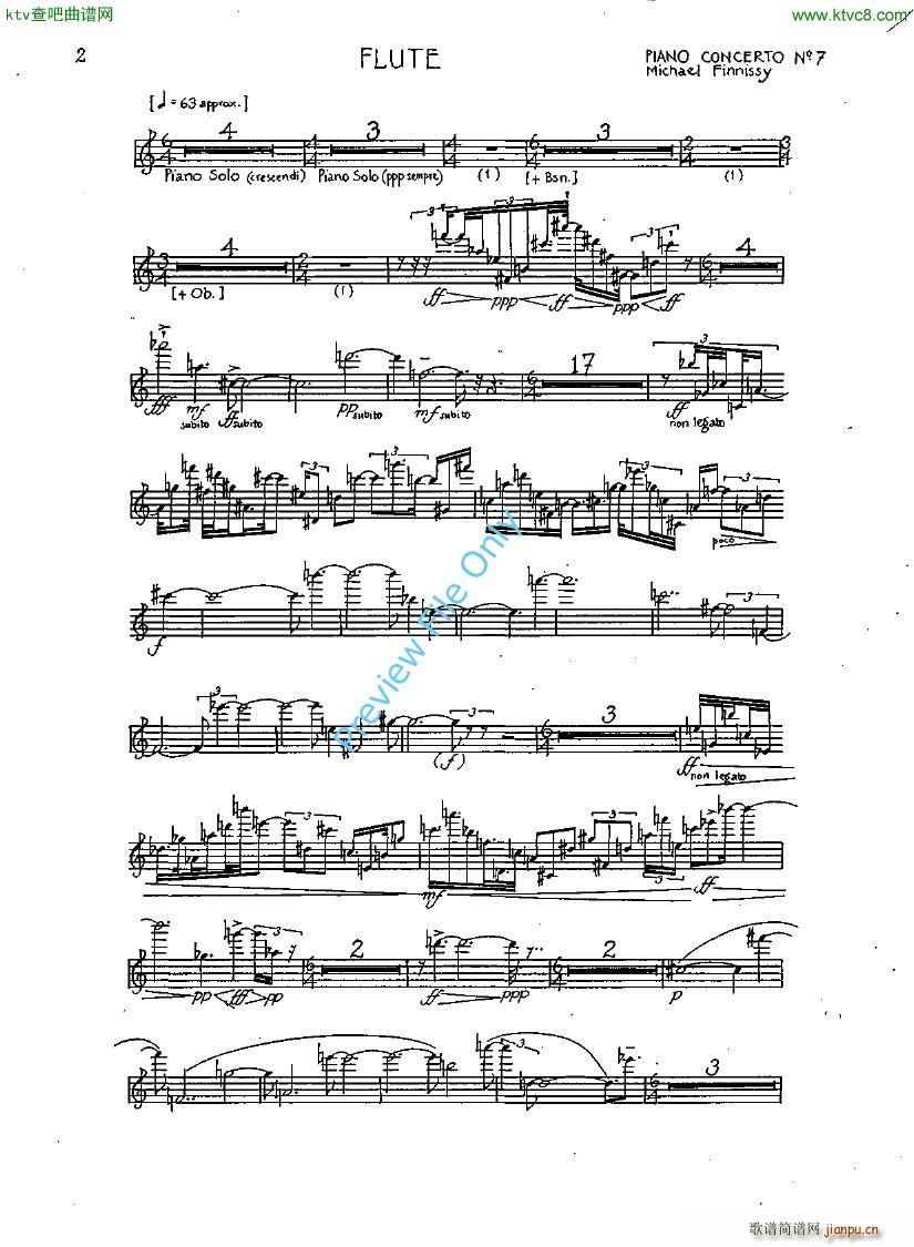 Finnissy Piano Concerto No 7(����V)19
