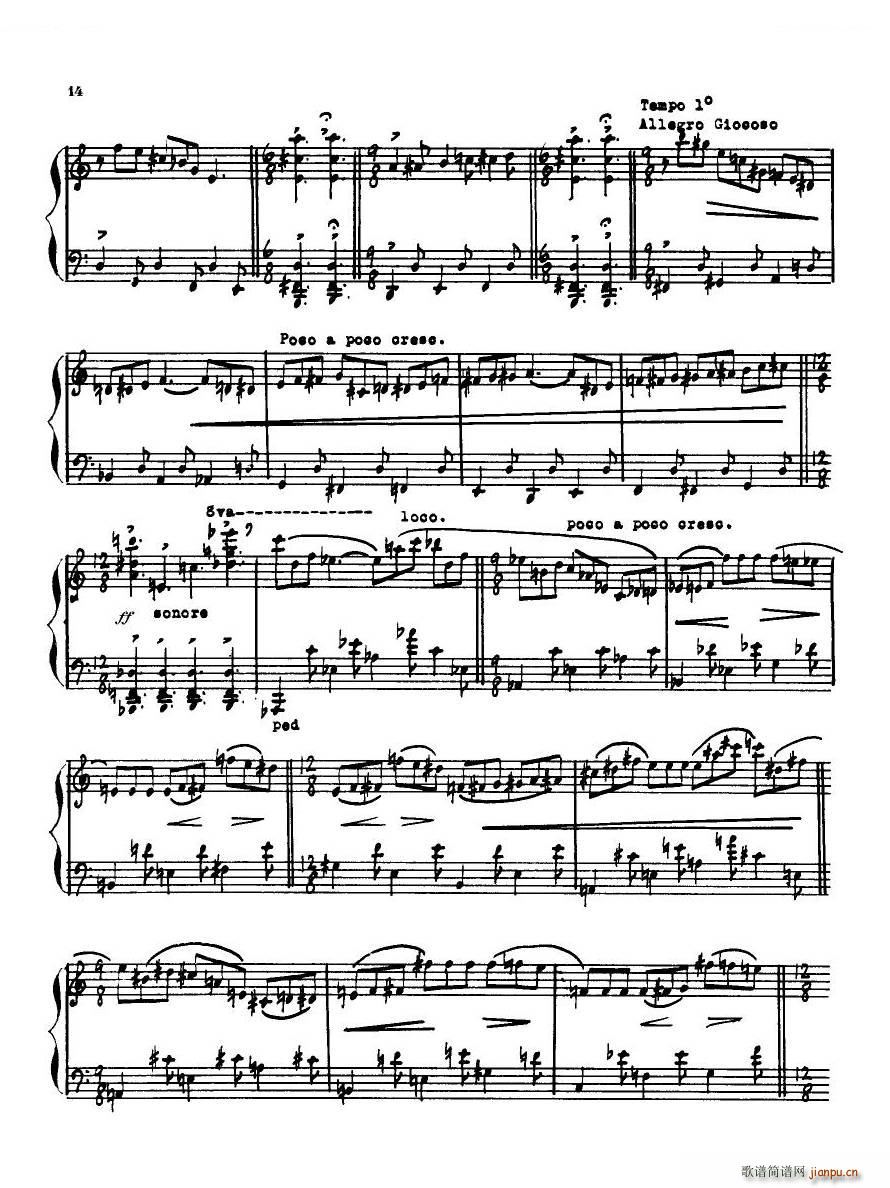 Antheil Piano Sonata No 4 Piano Sonata No 4(ʮ�ּ�����)13