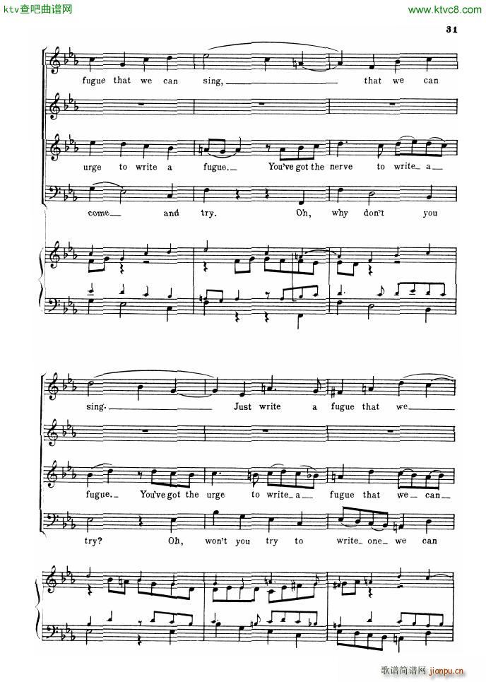 Gould Glenn So you want to write a fugue(����V)29