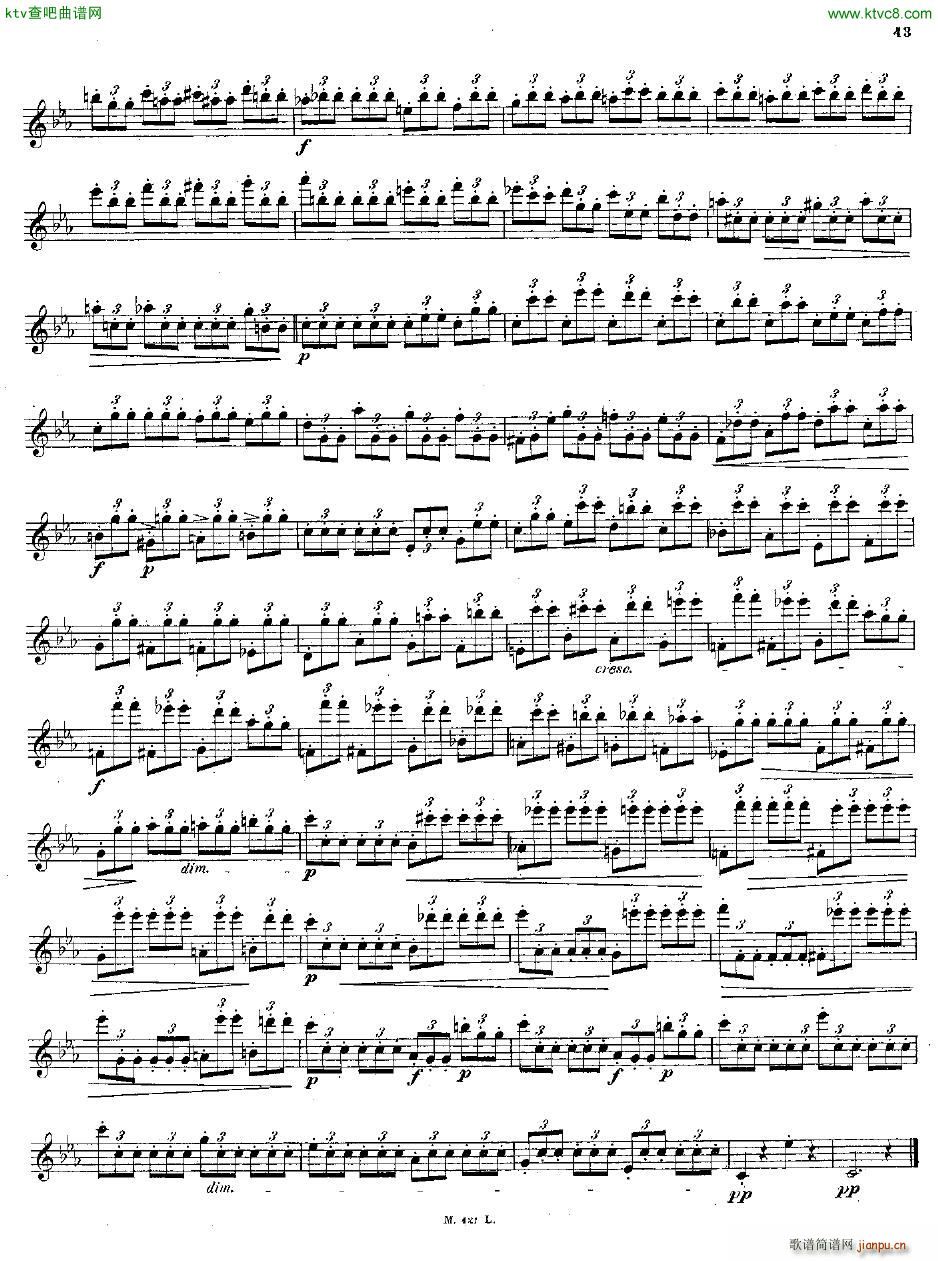 Andersen op 15 24 grosse Et��den fl solo(����V)43