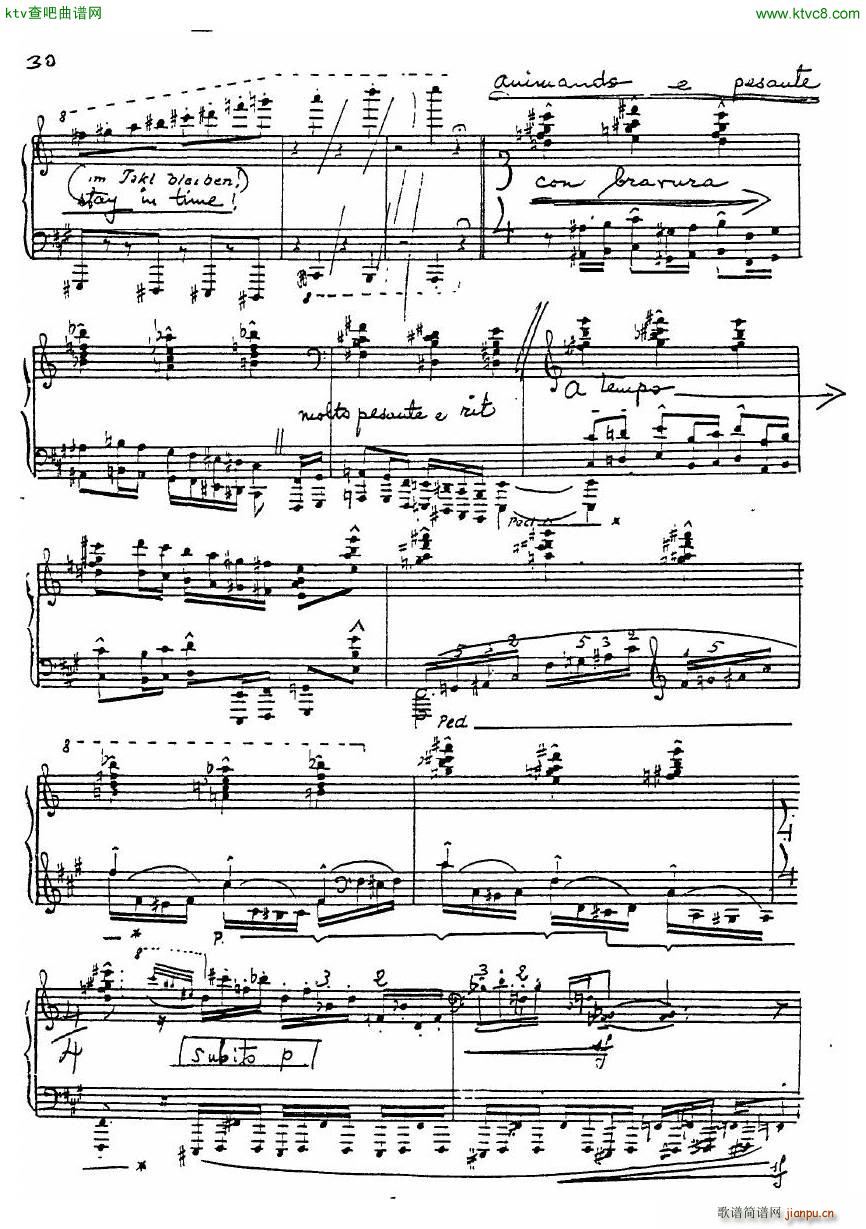 Eckhardt Grammate Sonata no 4(����V)31