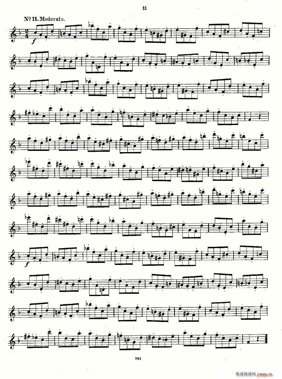 18 kleine Studien.Op.41(ʮ�ּ�����)11