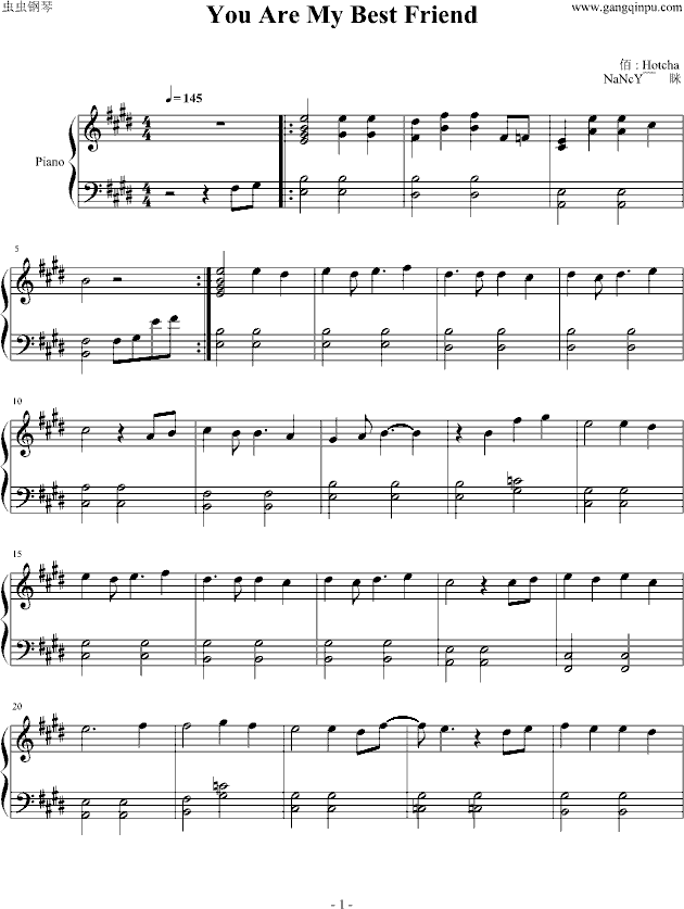 You Are My Best Friend(����V)1