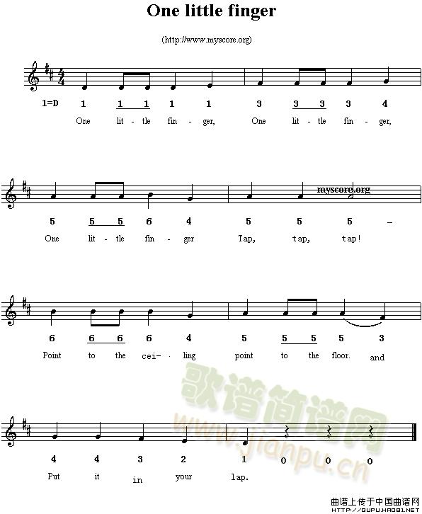 One Little Finger(ʮ�ּ�����)1