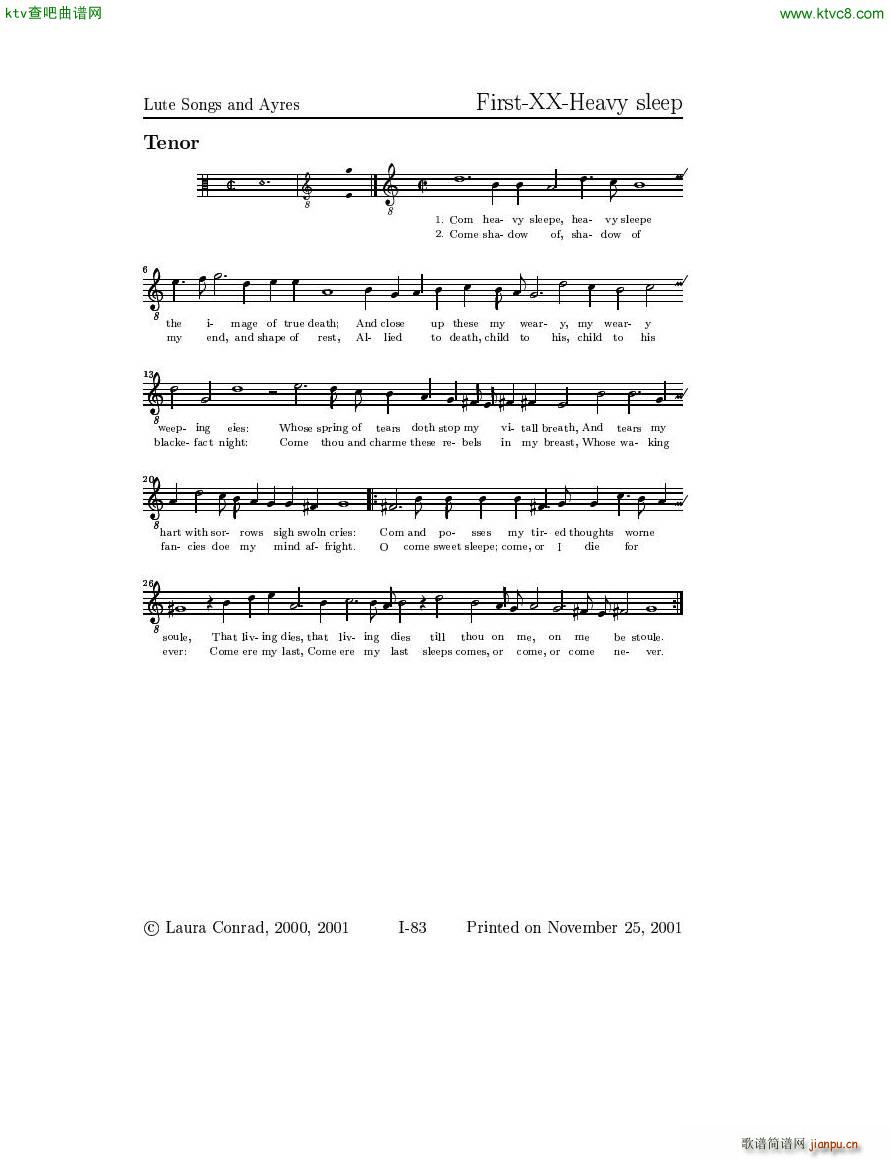 Dowland Lute Music ��(����V)39