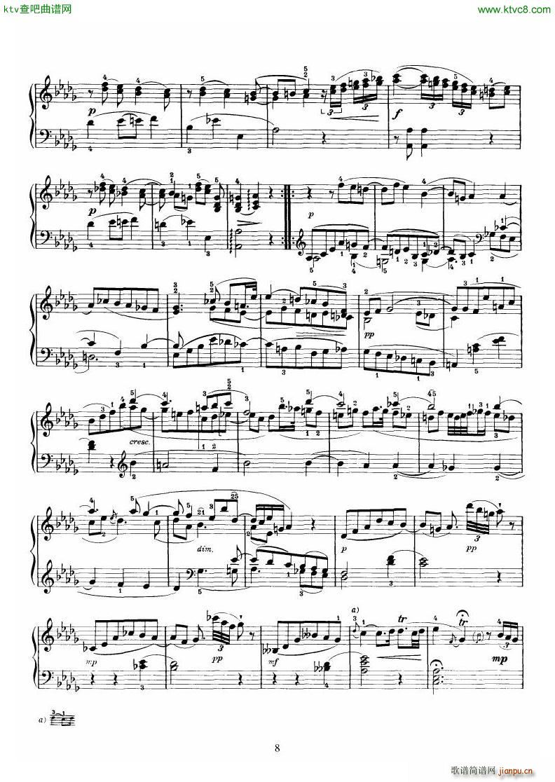 Piano Sonata No 46 in Ab(����V)8