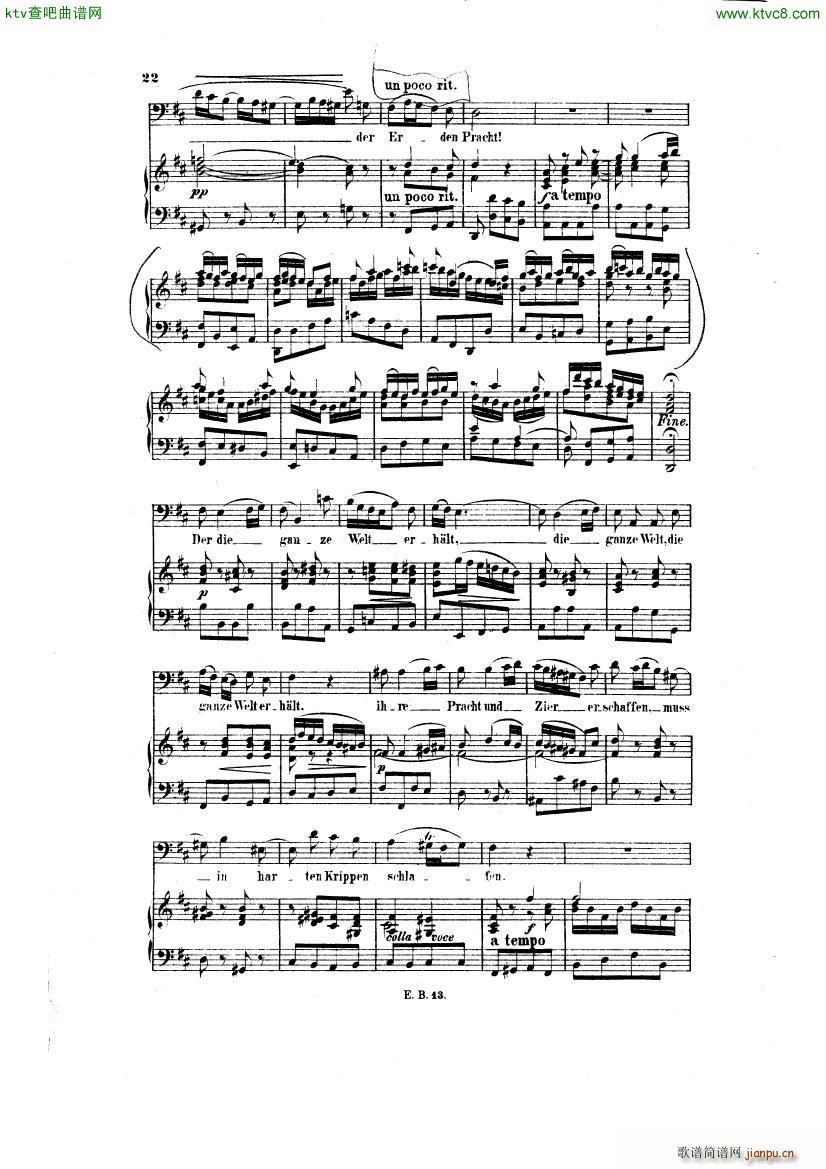 Bach JS BWV 248 Christmas Oratorio No 2 9(����V)12