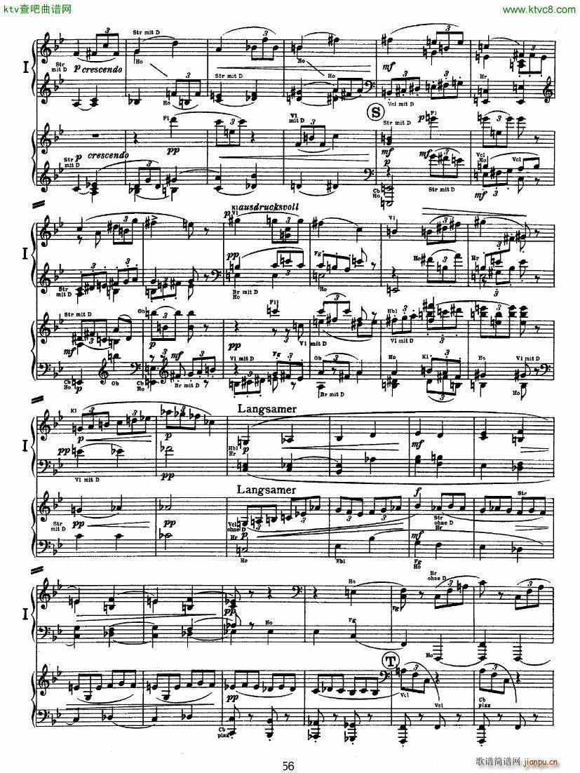 Bruckner Symphony No 4 4 hands arr ��(����V)5