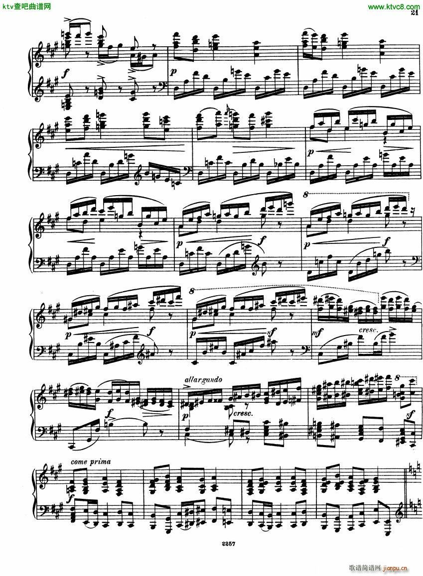 Glazunov Theme et Variations Op 72(����V)7