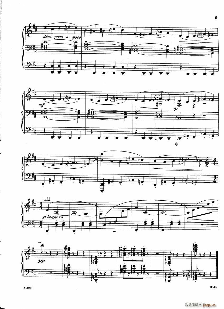 Barber op 28 Souvenirs piano solo(����V)9