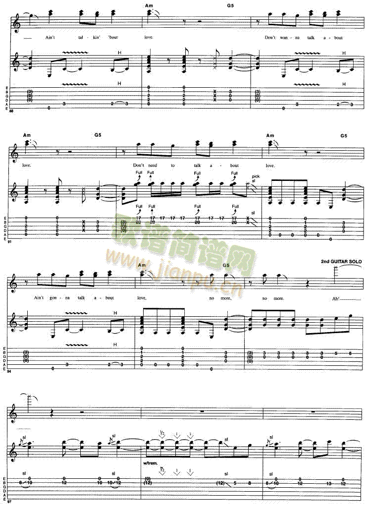 Aint_Talkinbout_Love�����V-(�����V)8