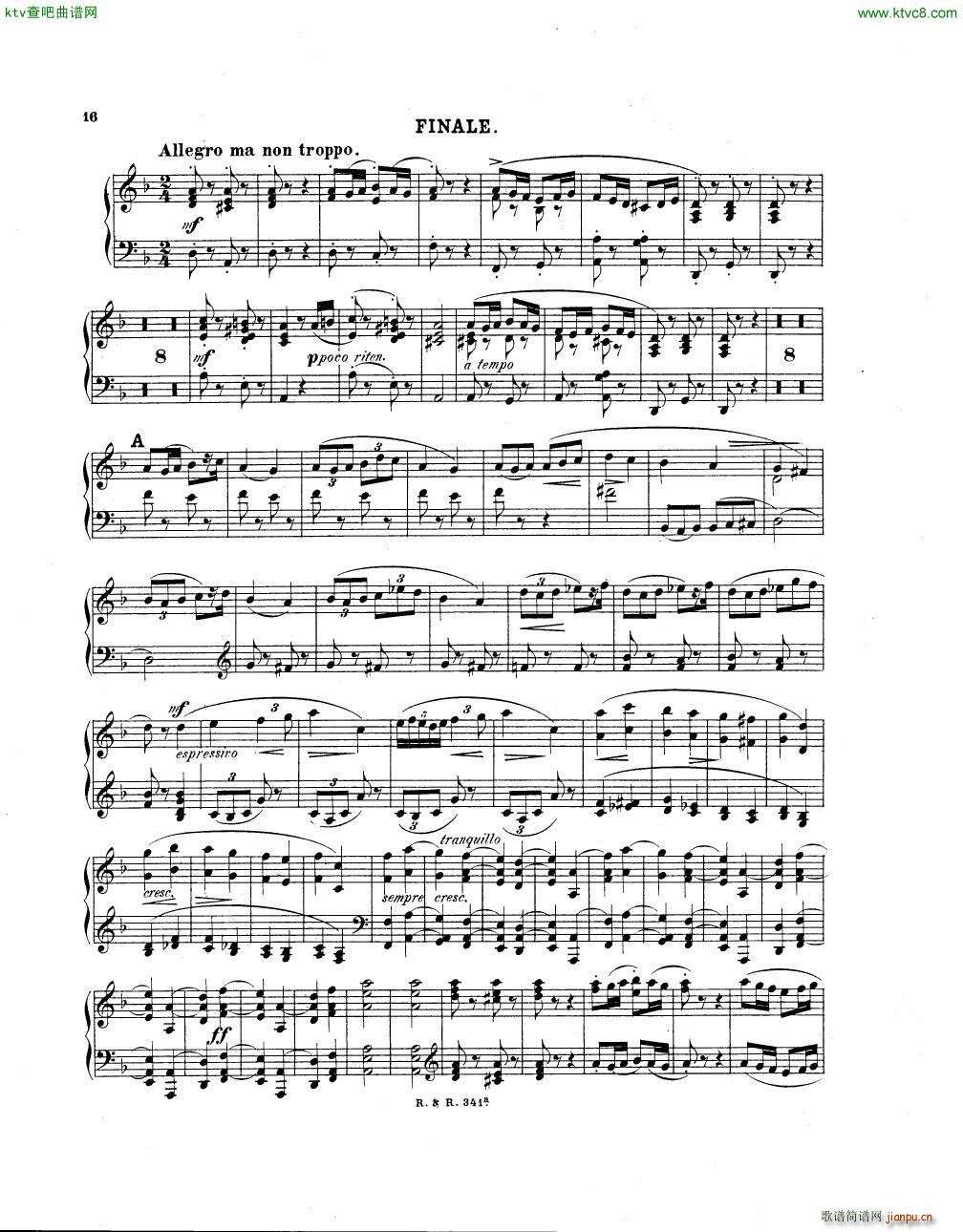 Brull Sonata 2 pianos Op 21(����V)16