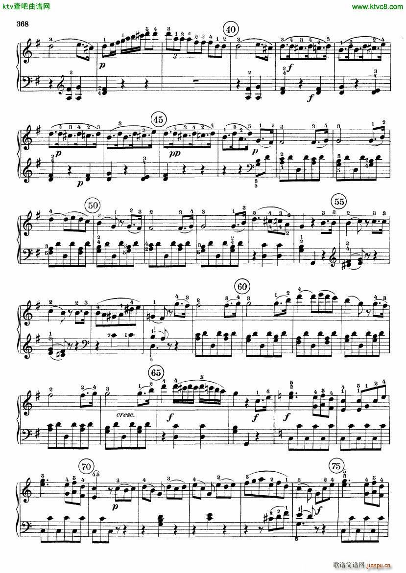 Beethoven op 49 no 2 Piano Sonata(����V)6