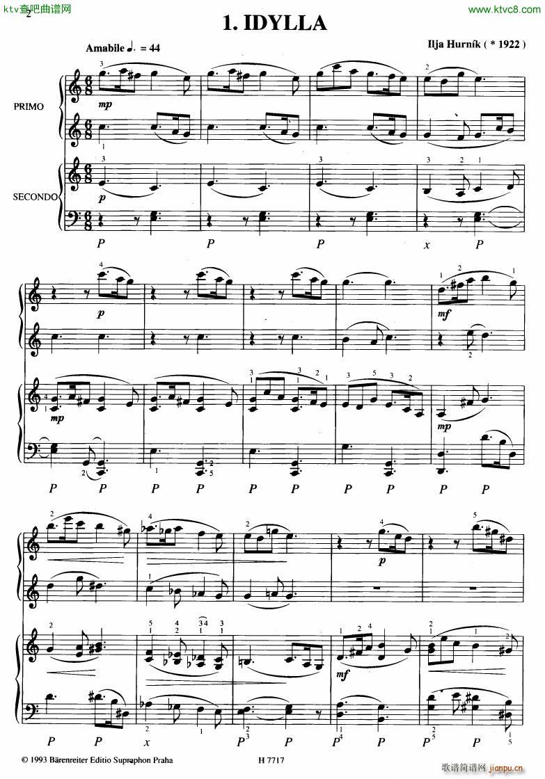 Hurnik innocenza for 4 hands(����V)1