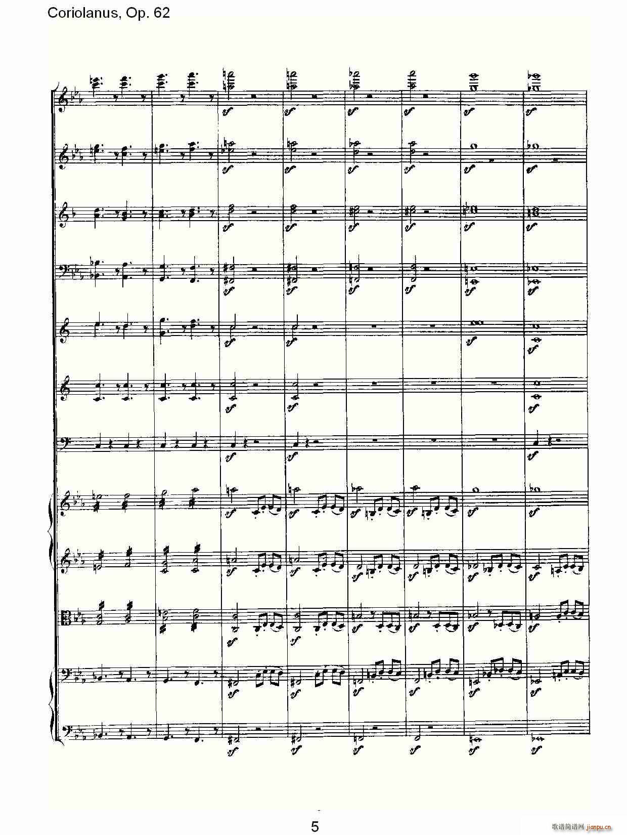 Coriolanus��Op.62(ʮ�ּ�����)5