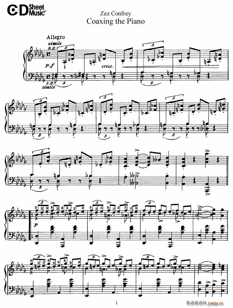 Confrey Coaxing The Piano(����V)1