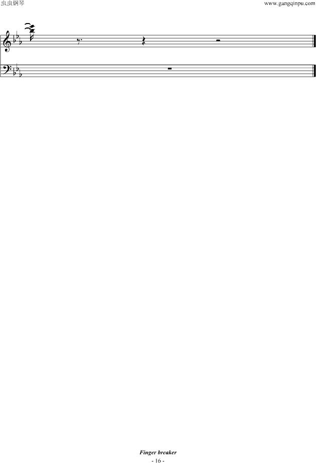 Finger Breaker(����V)16