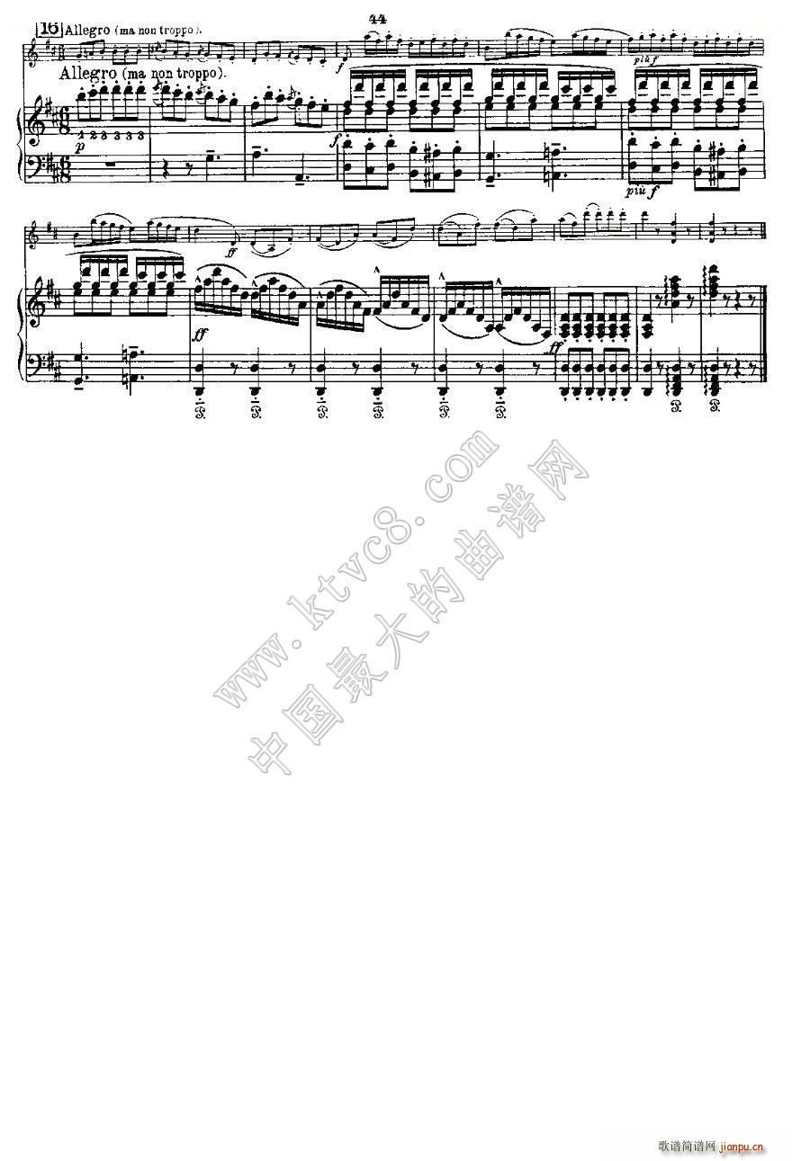 Mozart Violin Sonata No 3 KV 306 ����С�������Q��(С�����V)23