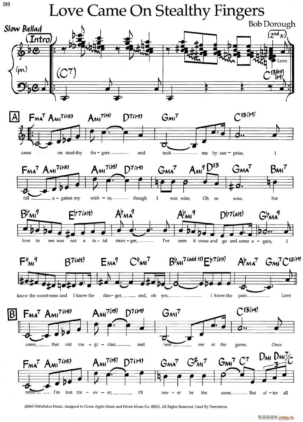 Love Came On Stealthy Fingers ��ʿ�����(����V)1