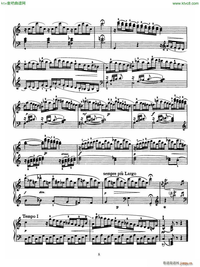 Haydn Piano Sonata No 39 In G(����V)8