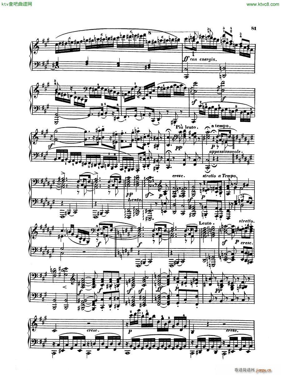 Hummel Sonata in F sharp minor Op 81(����V)7