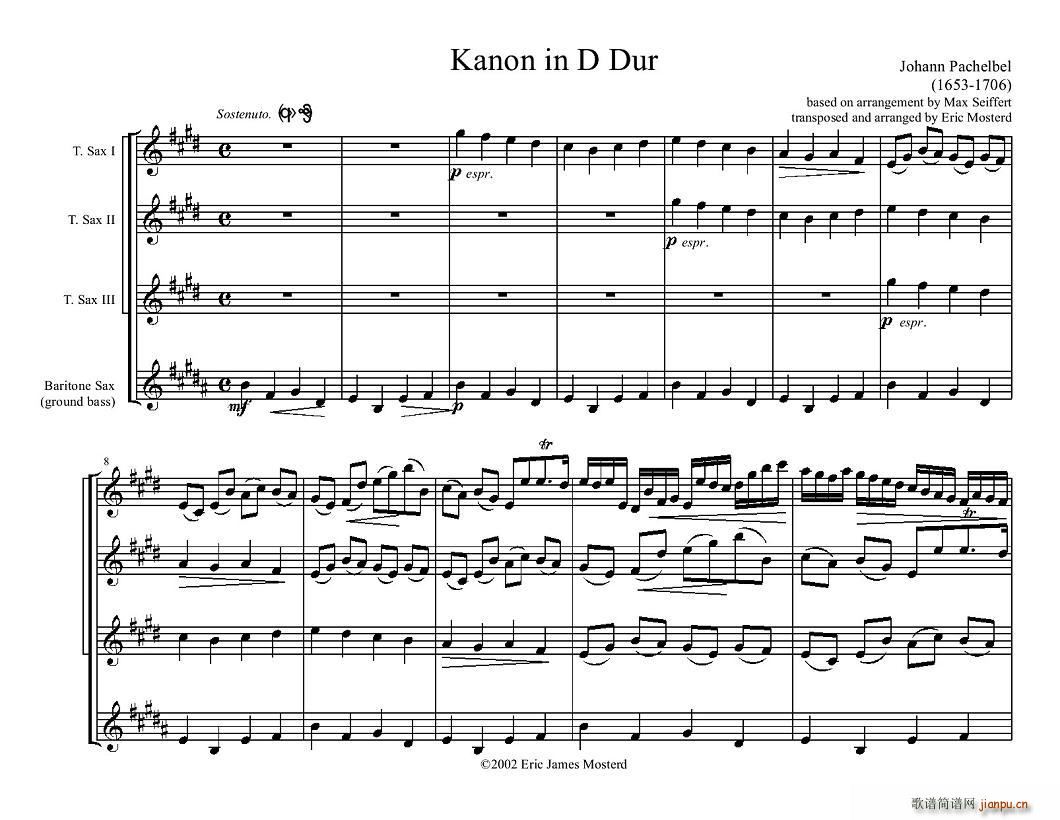 Kanon in D Dur(���V)1