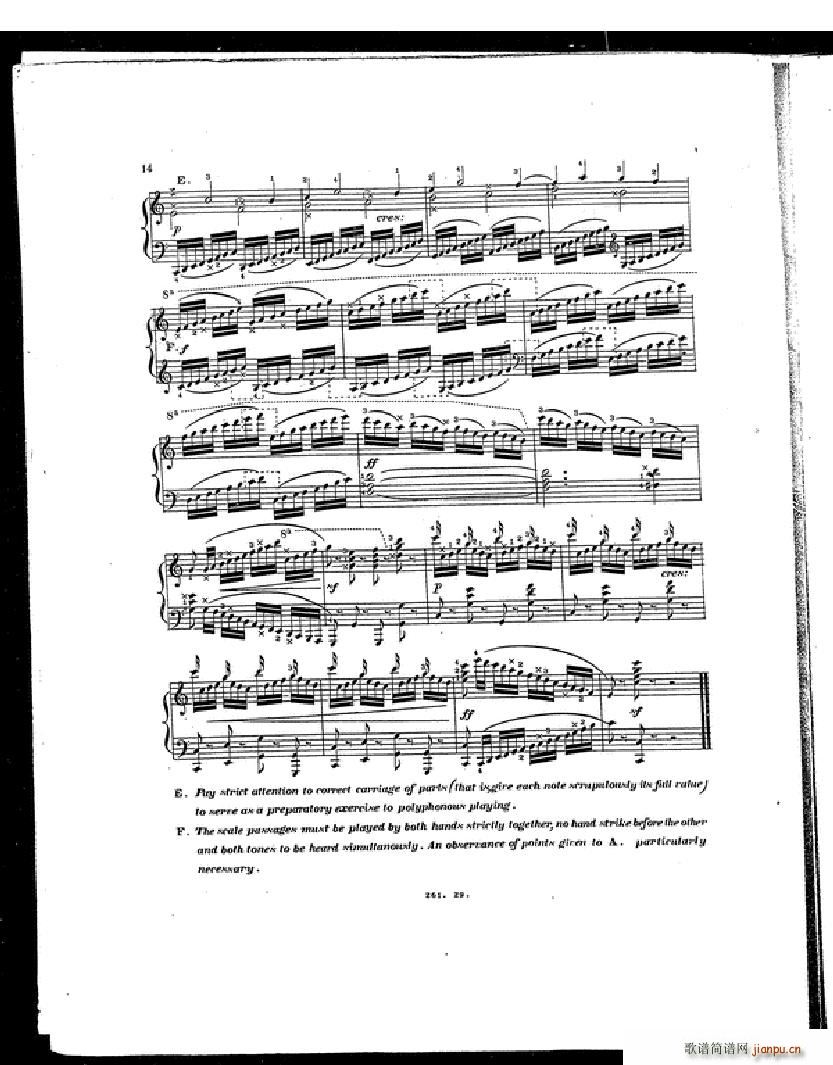 Czerny Etudes de la Velocite(����V)11