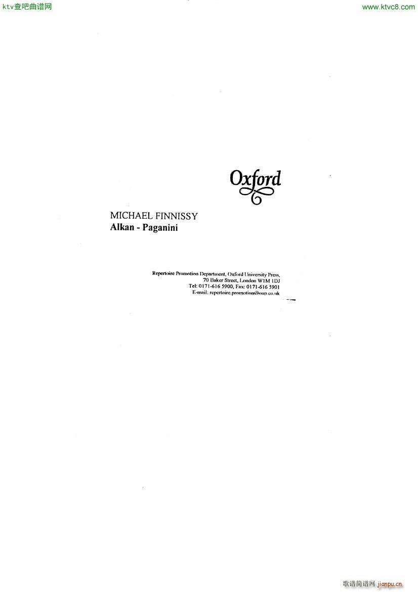 Finnissy Alkan paganini(����V)1