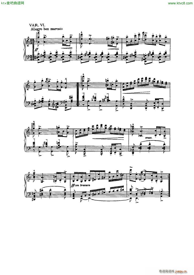 Friedman op 47b Paganini Studien(����V)6