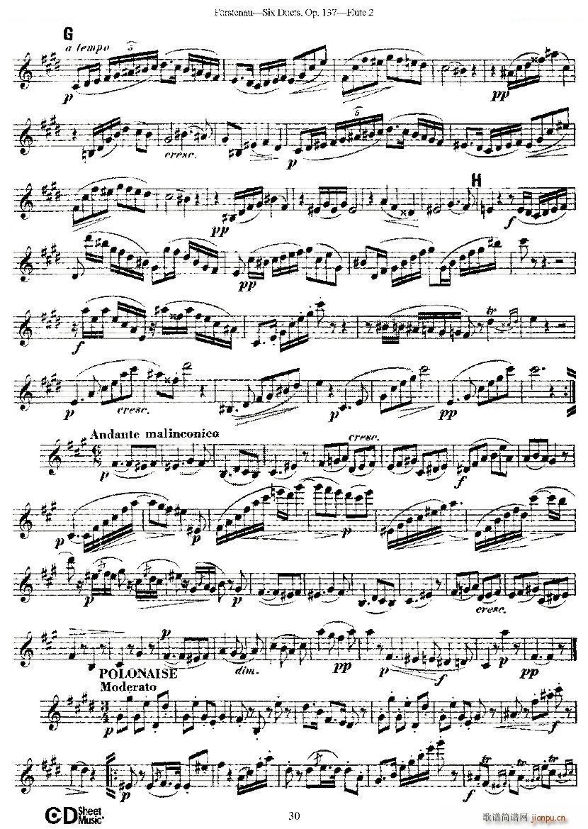 Six Duets Op 137 ֮�� ������ ������Ʒ 137̖ �~��(���V)9