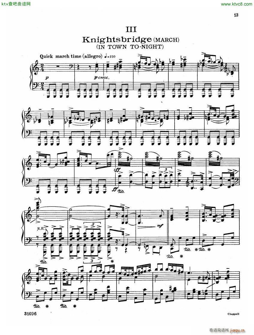 Coates London Suite Piano Suite(����V)13