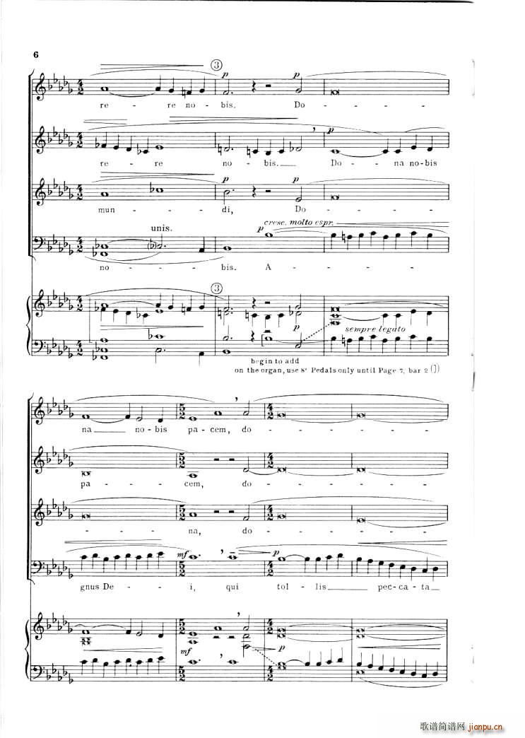 Barber op 11 Agnus Dei(����V)5