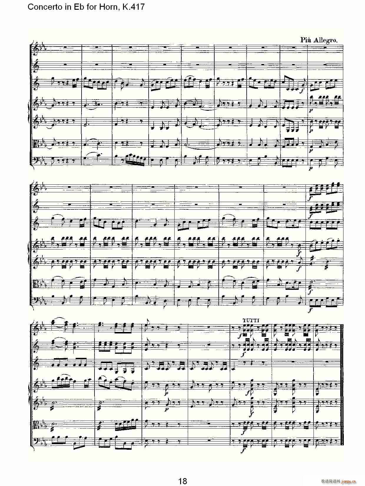 Concerto in Eb for Horn, K.417(ʮ�ּ�����)18
