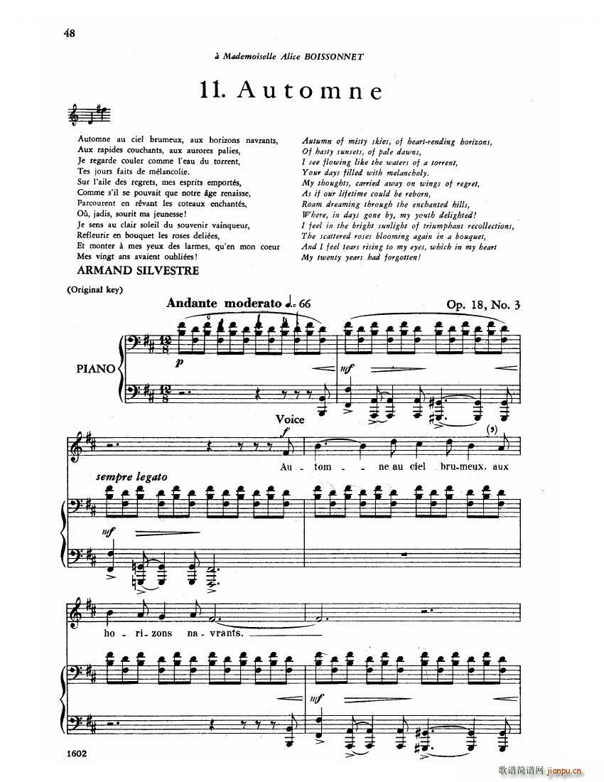 Faure 30 Songs һ 30 Songs һ(ʮ�ּ�����)47