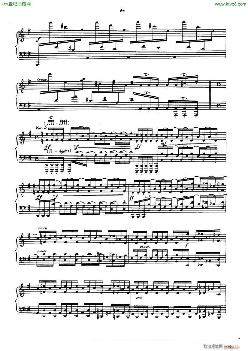 gulda variations on light my fire(����V)10