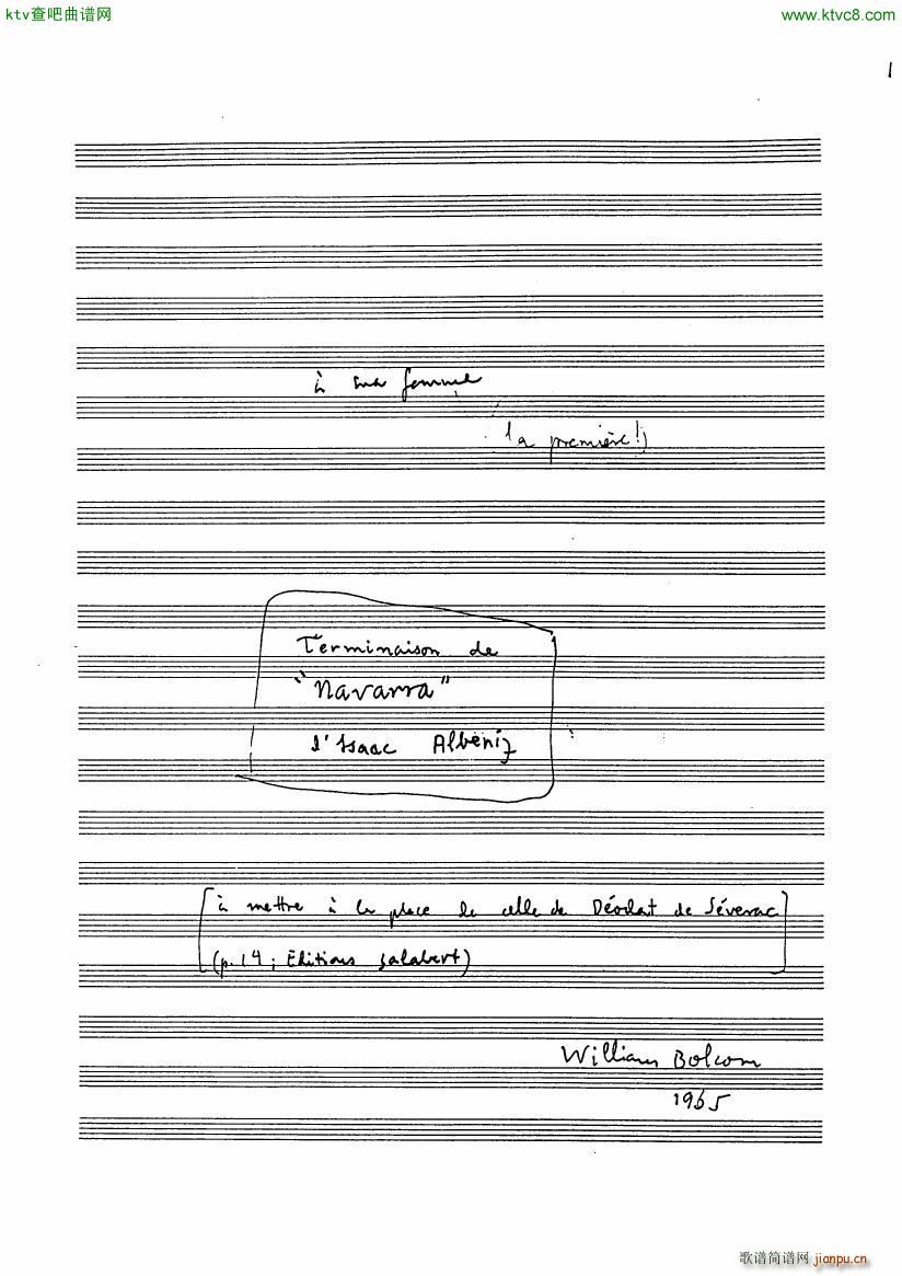 Albeniz Bolcom Navarra(����V)1