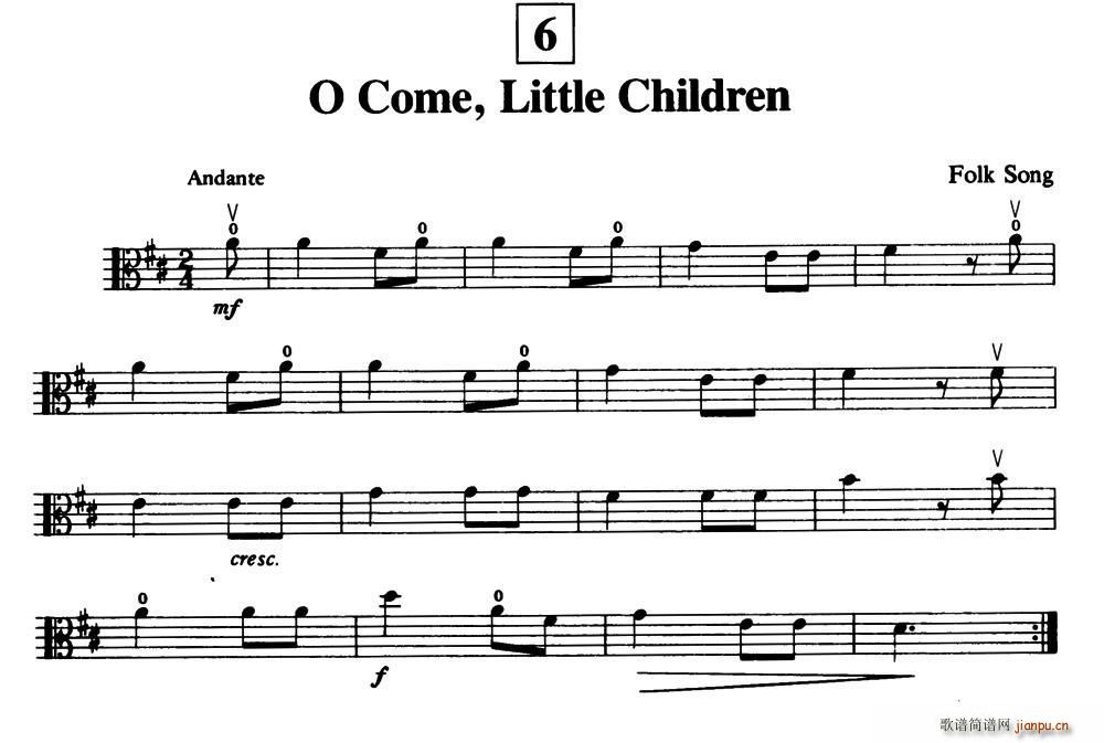 O Come Little Children ������(ʮ�ּ�����)1